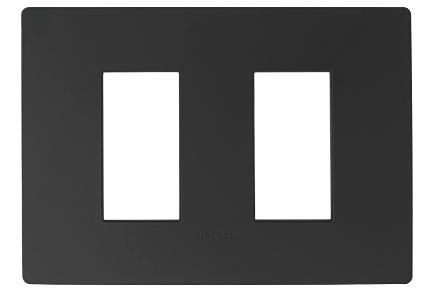 S33 Noir Mate 330226 Placa Doble