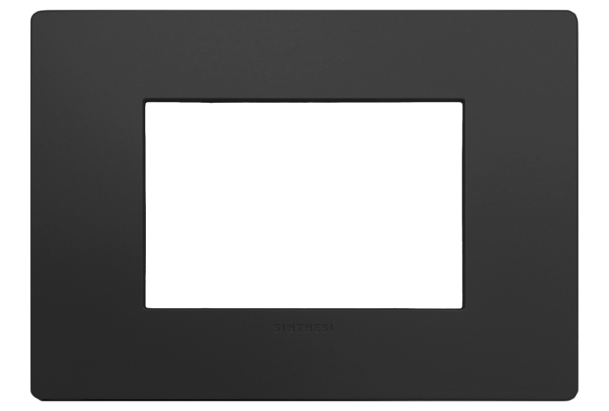 S33 Noir Mate 330326 Placa Triple