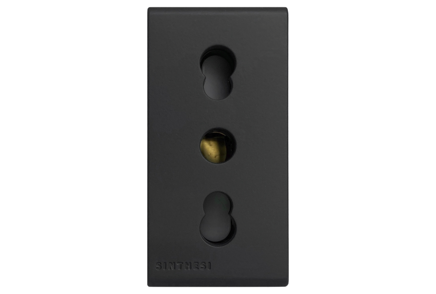 S33 Noir Mate 333126 Tomacorriente Bipaso