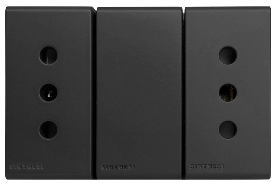 S33 Noir Mate 333426 Tomacorriente Duplex