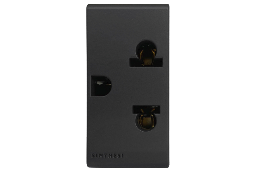 S33 Noir Mate 333826 Tomacorriente Universal